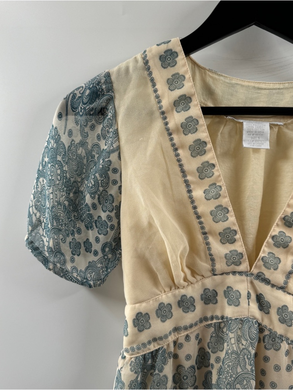 Vintage Charlotte Russe Y2K Floral Tie Back Top – Women’s Small - Picture 2 of 7